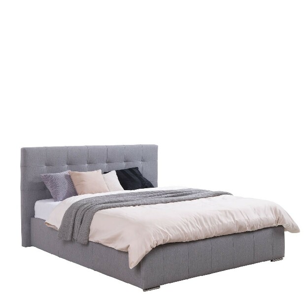 Bračni krevet 160 cm Mirjan Kendrick (ekokoža Soft 017)