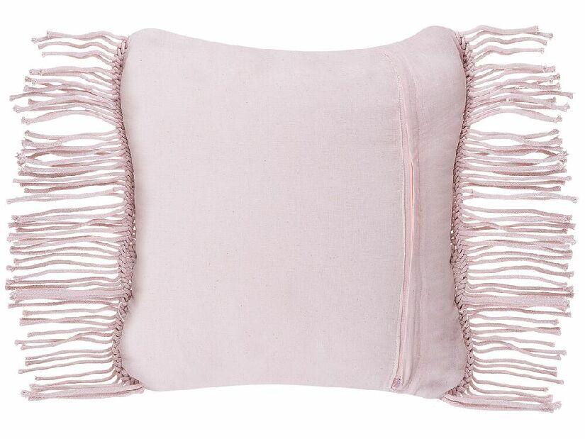 Set 2 ukrasna jastuka 40 x 40 cm Yanza (ružičasta)