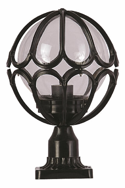 Vanjska zidna svjetiljka Dario (crna)