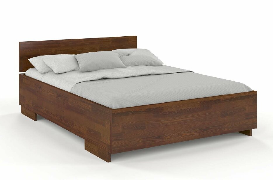 Bračni krevet 160 cm Naturlig -Larsos High (borovina)