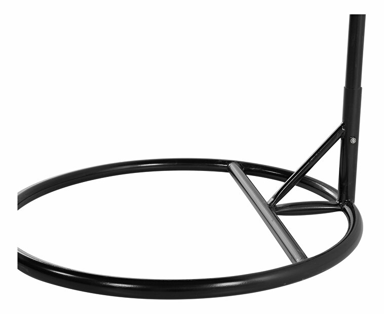 Viseća fotelja sa stalkom ALTAI (metal) (crna)