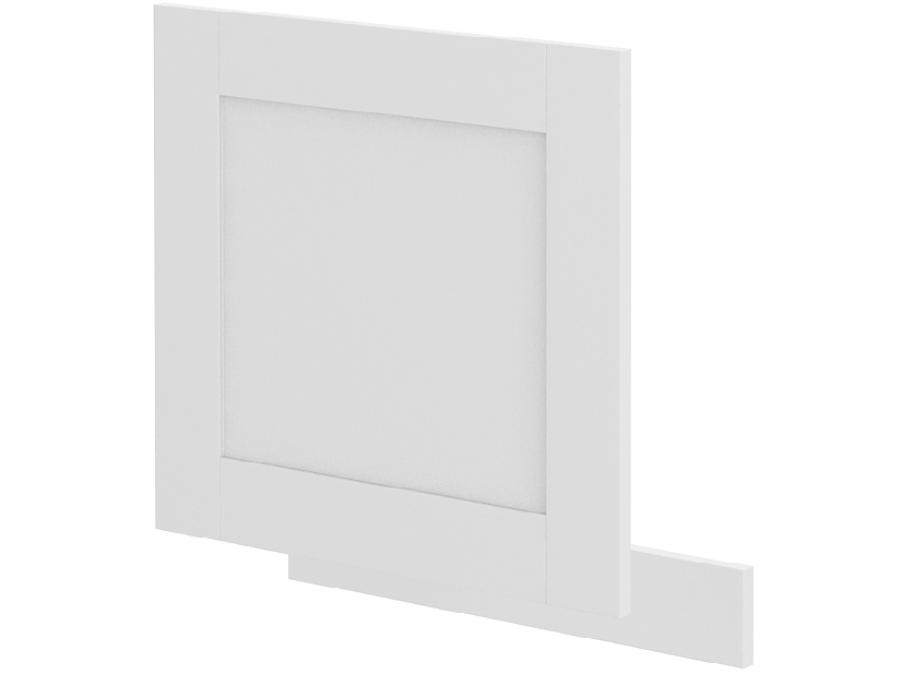 Vrata za ugrađenu perilicu posuđa Lucid ZM 596 x 570 (bijela + bijela)
