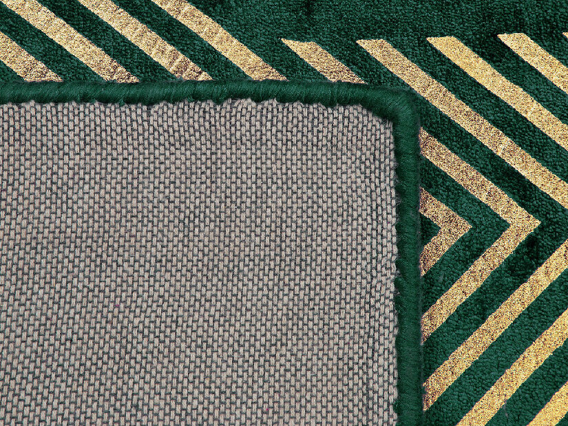 Tepih 140x200 cm VESKE (tkanina) (zelena)