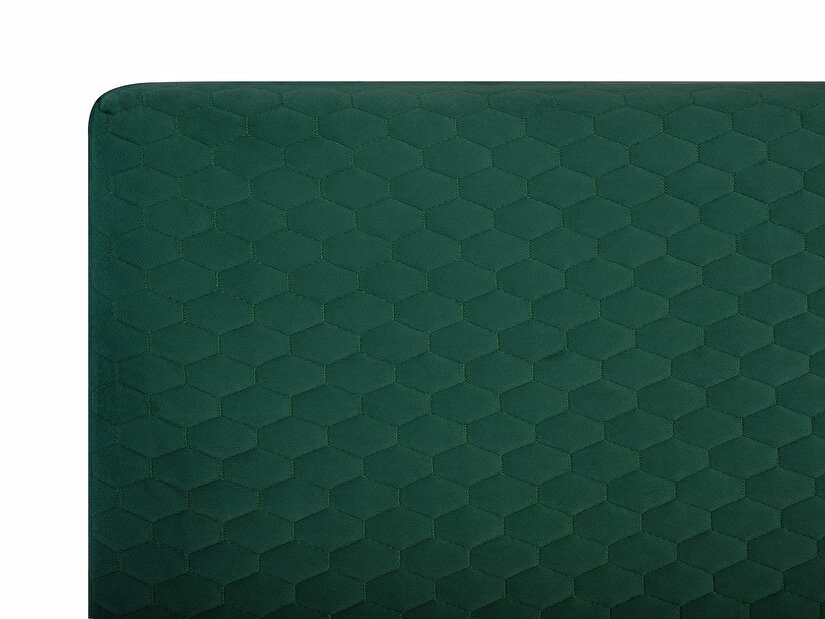 Jednostruki krevet 90 cm BARON (s podnicom) (zelena)