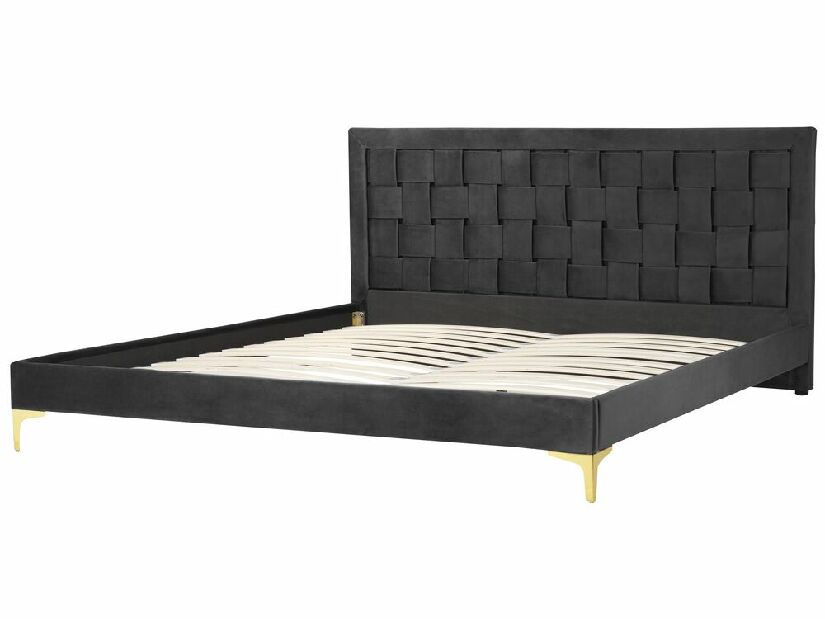 Bračni krevet 180 cm Linux (crna)