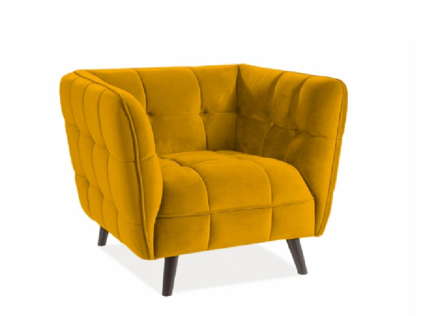 Fotelja Carmine (žuta)