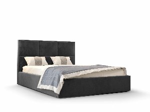 Bračni krevet 180 cm Elna (tamnosiva) (s podnicom i prostorom za odlaganje)