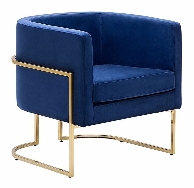 Fotelja SIKA (baršun) (plava)