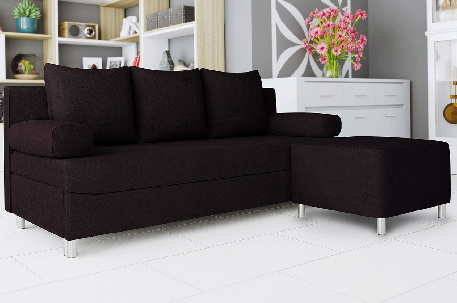 Sofa Mirjan Dorien s tabureom (Lux 05 + Lux 06)