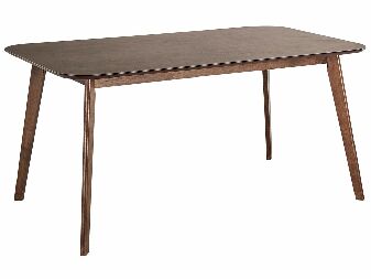 Blagovaonski stol Evan (tamno drvo) (za 6 osoba)