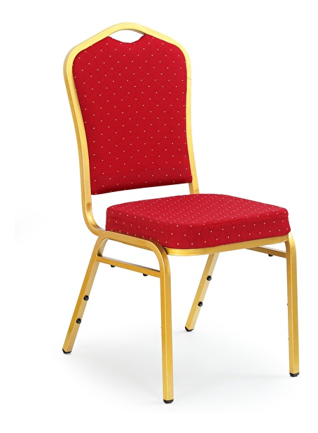 Blagovaonska stolica Carn zlatna + bordo (bordo + zlatna)