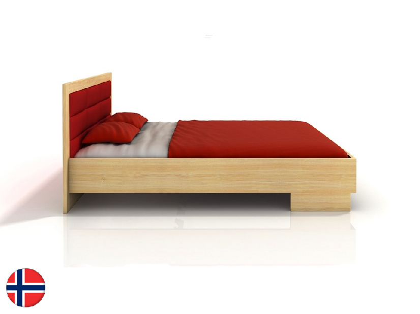 Bračni krevet 160 cm Stjernen High BC (borovina)