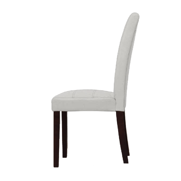 Blagovaonska stolica (2 kom.) Rianara R2 (bijela + orah tamni) *rasprodaja