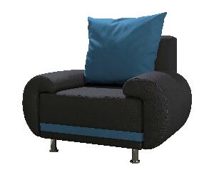 Fotelja Almonis (siva + plava) 