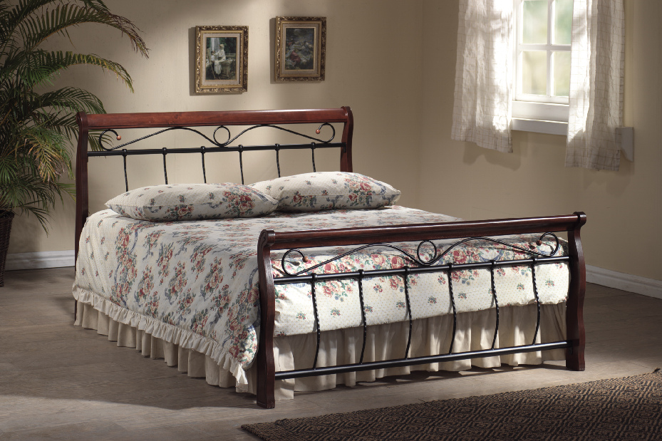 Bračni krevet 180 cm Oberon (s podnicom)