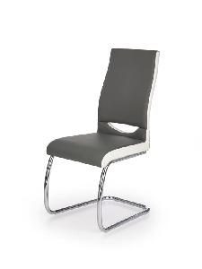 Blagovaonska stolica Hamilton (siva + bijela)