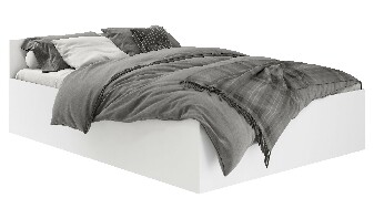 Jednostruki krevet Cezar  (bijela) (s madracem i podnicom)