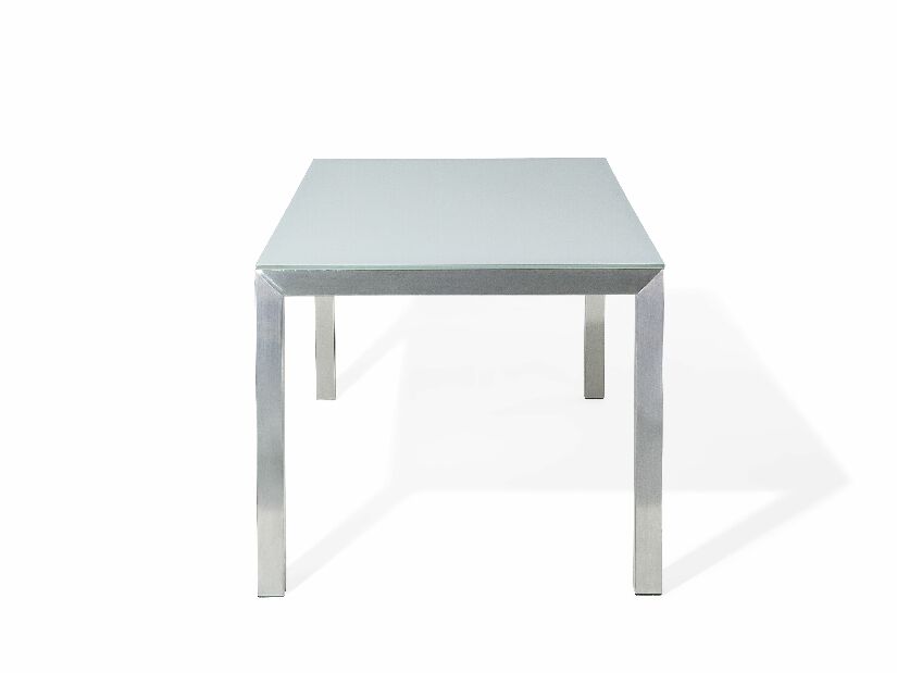 Vrtni stol Grosso (bijela) (s kaljenim staklom)