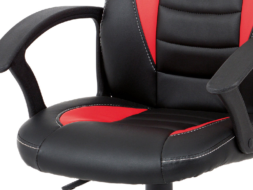 Uredska stolica Viller-V107-RED (crvena + crna)