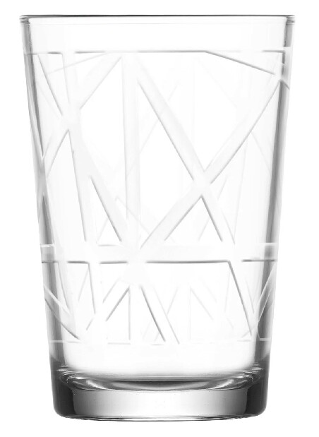Set čaša (6 kom.) Linzy (providna)