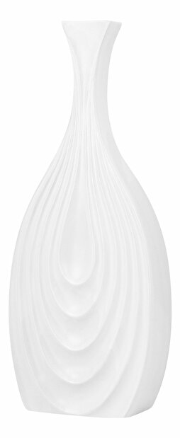 Vaza TAMMIN 39 cm (stakloplastika) (bijela)