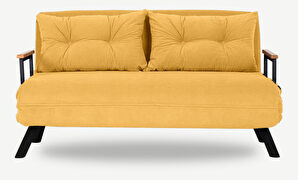 Sofa na razvlačenje Sandy (boja senfa)