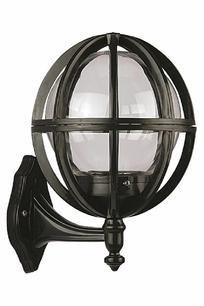 Vanjska zidna svjetiljka Delisa (crna)