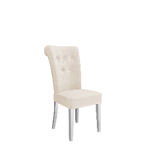 Blagovaonska stolica Samanta (bijela + krem)