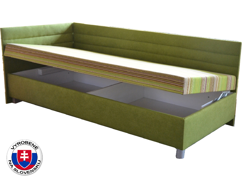 Jednostruki krevet (kauč) 100 cm Emil 2 (sa 7-zonskim madracem štandard) (L)