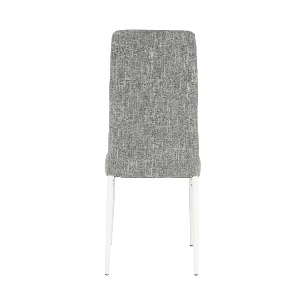 Blagovaonska stolica (4 kom.) Collort nova (svjetlosiva + bijela) *rasprodaja