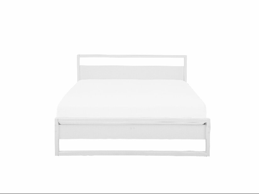 Bračni krevet 160 cm GIACOMO (s podnicom) (bijela)
