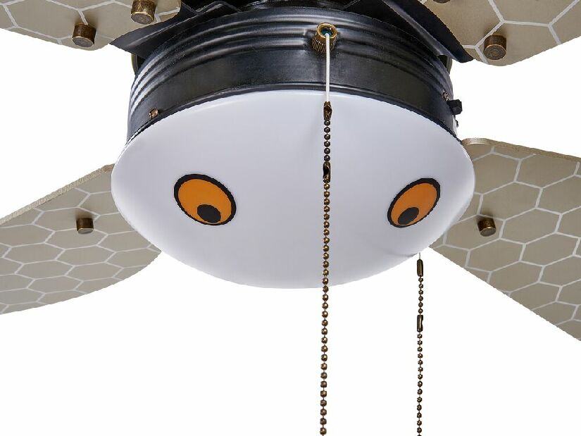 Stropni ventilator sa svjetlom Devora (crna)