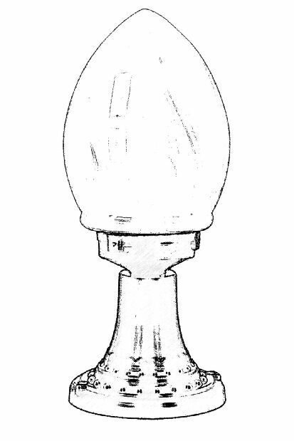 Vanjska zidna svjetiljka Boyd (crna)