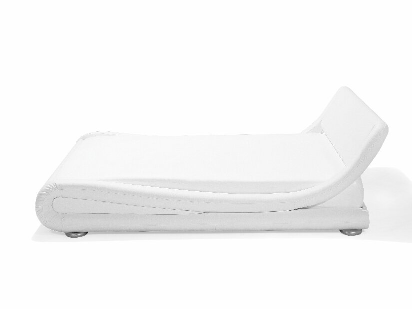 Bračni krevet 180 cm AVENUE (s gel madracem) (bijela)