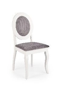 Blagovaonska stolica Bentlix (siva + bijela)