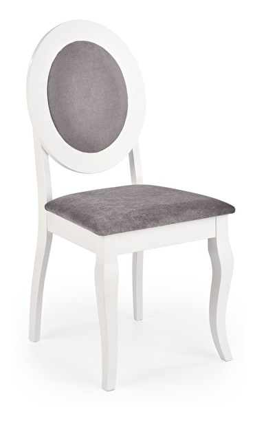 Blagovaonska stolica Barock (siva + bijela)