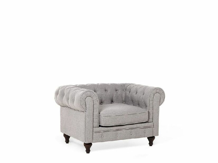 Fotelja Chichester (svijetlo siva) (vintage)