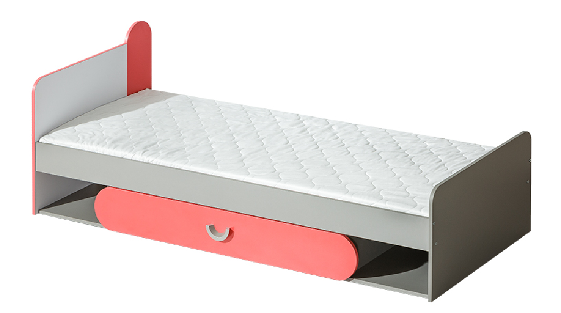 Jednostruki krevet 80 cm Flumo F13 (S podnicom i prostorom za odlaganje) 