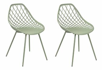 Set blagovaonskih stolica (2 kom.) Canza (zelena)