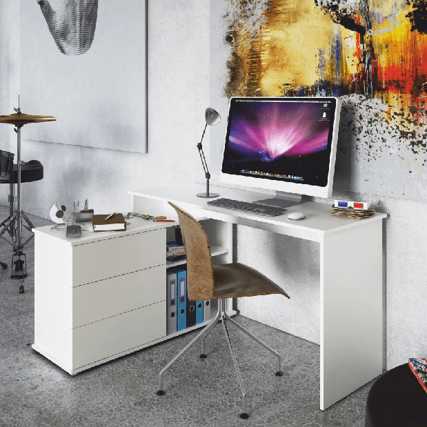 Stolić za PC Toredol (bijela)