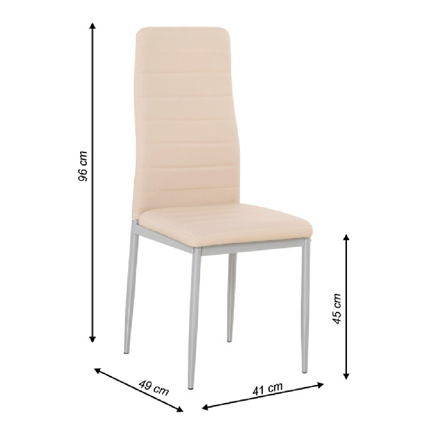 Blagovaonska stolica Collort nova (ružičasta) 