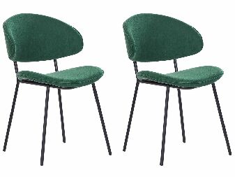 Set blagovaonskih stolica (2 kom.) Kiaza (zelena)