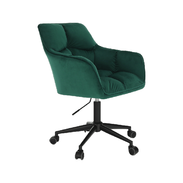 Moderna uredska fotelja Harra (smaragdna)