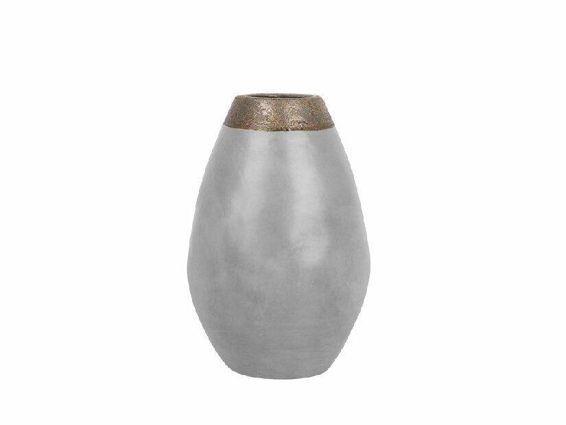 Vaza CORIBA 32 cm (keramika) (siva)