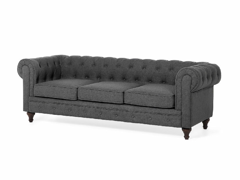 Sofa trosjed Chichester (tamno siva)