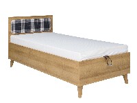 Jednostruki krevet 90 cm Mimone P (hrast zlatni) (s podnicom)