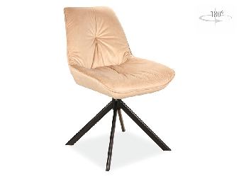 Blagovaonska stolica Becki (svijetlosmeđa + crna)