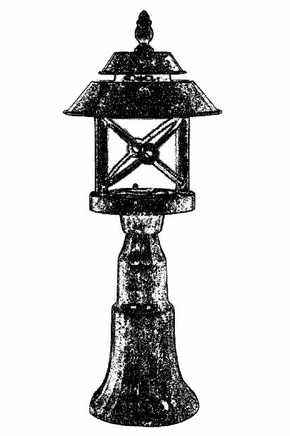 Vanjska zidna svjetiljka Blanka (smeđa)