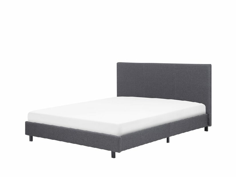Bračni krevet 160 cm ALVIA (S podnicom) (siva) 