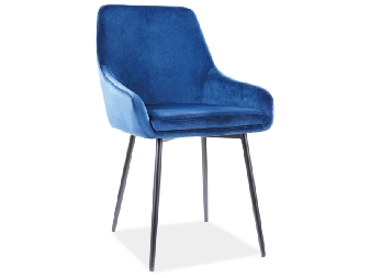 Blagovaonska stolica Allene (plava + crna)